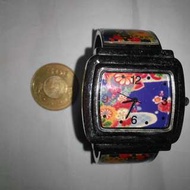 卡通錶，手錶，女錶，兒童錶石英錶，錶～高級不銹鋼卡通錶（二手商品，功能正常，時間準確）