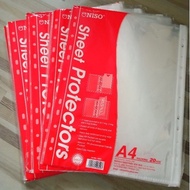 NISO A4 Sheet Protectors Refill 20 Sheets (306A)