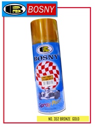Bosny Spray Paint No. 352 Metallic Bronze Gold