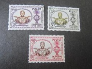 【雲品二】柬埔寨Cambodia 1959 Sc 71-73 set MNH 