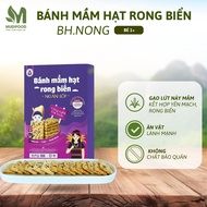 Bh.Nong Seaweed Seed Sprouts Box 300g, Healthy Brown Rice Cakes Vegetarian Snacks for Kids
