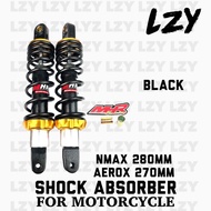 ♞2PCS MHR Racing NMAX 280mm / AEROX 270mm Lowered Rear Suspension Shock Absorber