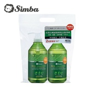 【Simba 小獅王辛巴】 綠活奶瓶蔬果洗潔液800ml組合包(一組2入)