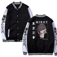 JAKET BASEBALL ANIME TOKYO REVENGERS MIKEY / JAKET ANIME TOMAN TOKYO REVENGERS / JAKET TOUMAN HOODIE MANJI SWEATER VALHALLA MIKEY DRAKEN / JAKET VARSITY