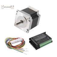 Nema 23 23HS5628 Stepper Motor 57 Motor 2.8A with TB6600 Stepper Motor Driver NEMA17 23 for CNC and 