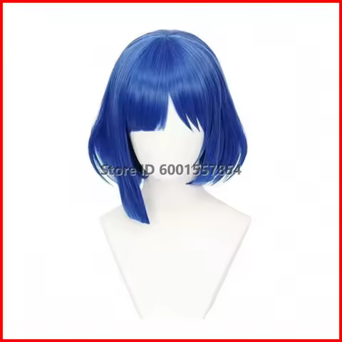 Yamada Ryo Cosplay Costume Anime Bocchi The Rock Cosplay Skirt Blue Wig Full Sets Yamada Ryo Cosplay
