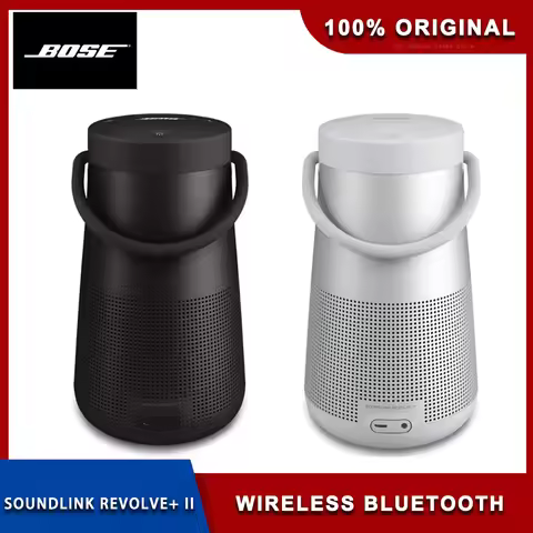 Bose SoundLink Revolve+ II Portable Bluetooth Speaker Wireless Water-Resistant Speaker with 360° Sou