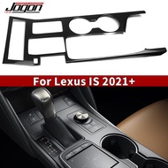 Genuine Carbon Fiber Gear Shift Panel Strip For Lexus IS300 IS300h IS350 IS500 F SPORT 2021 2022 202
