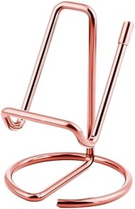 2 Pieces Business Card Holder for Desk Cell Phone Stand Office Desktop Business Card Display Holder