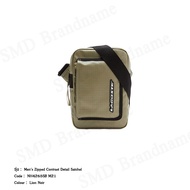 Lacoste กระเป๋าสะพายข้าง รุ่น Mens Zipped Contrast Detail Satchel Code: NH4265SB M21