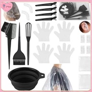 【Z*Star】 Hair Dye Brush And Bowl Set Ear Caps Dye Mixer Hair Tint Dying Coloring Applicator Dye Tool