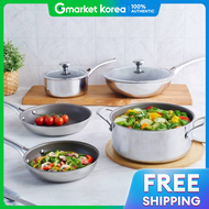 Corelle | (ขนาดกระทะ 18 ซม. + ขนาดหมอ 24 ซม.) ชดเครองครว 2 ชน ยหอโคเรล รนดราแนโน