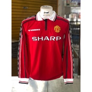 MANCHESTER UNITED HOME 98/99 RETRO LONG SLEEVE JERSEYS