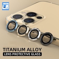 【cw】 Luxury Color Camera Protector for IPhone 11 12 Pro Max Lens Tempered Glass on iPhone 13 Pro Mini Metal Ring Protective Glass