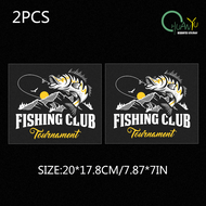Fishing car sticker car personal creative fishing box sticker road fishing wild fishing waterproof d
