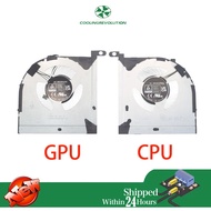 Laptop CPU GPU Cooling Fan DC12V 1A 4-Pin for Lenovo Legion Slim 5 5i Gen 8 16IRH8 5H40S20937 82YA 1