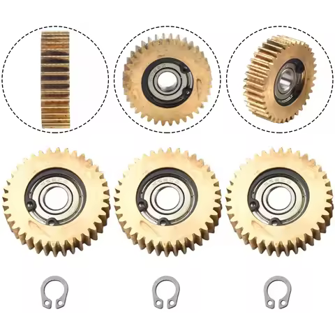 3Pcs 36T electric bike Gears With Bearings Copper Wheel Hub Motor Planetary Gears ForBafang electric