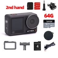 DJI OSMO ACTION 3 Action Camera 4K HDR stabilization DJI Action 3 Sport Camera For Vlog Diving Motor