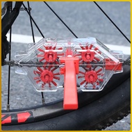 Gepnoo Bike Chain Cleaner, Transparent Bike Chain Cleaning Tool, Professional Bike