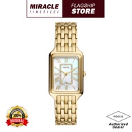 Fossil ES5304 Raquel Three-Hand Date Gold-Tone Stainless Steel Quartz Lady Watch