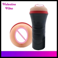 Valentine Vibes Flashlight Masturbation Cup Alat Bantu Pria