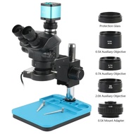 55MP 48MP 2K 4K USB Typc-C PC Digital Camera 7X-50X 100X Zoom Trinocular Stereo Microscope For Phone