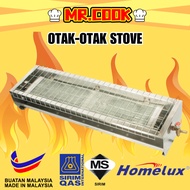 [MR.COOK] Dapur Otak-Otak Dapur BBQ Stainless Steel BBQ Otak-Otak Gas Stove Dapur Satay Pembakar Ota