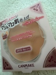 Canmake 棉花糖蜜粉餅 + Shiseido White Lucent 隔離霜