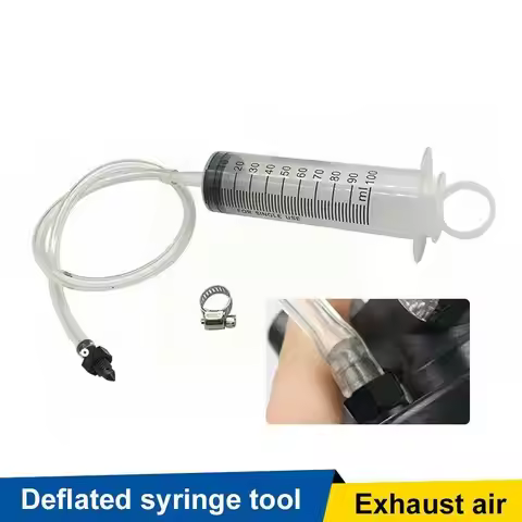 Motorcycle Bleed Kit Brake Caliper Gas Bleed Syringe Tool For Hydraulic Disc Brake Universal For Hon