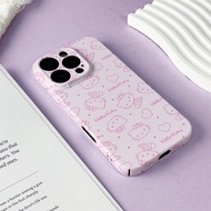 cartoon Kt cat phone Hardshell painted Mobile Phone Case for iPhone 16/16Plus/16Pro/16ProMax/for iPh