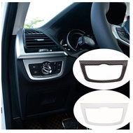 Car Interior Headlight Switch Decorative Frame Modified Interior Decorative Stickers For BMW X3 X4 i