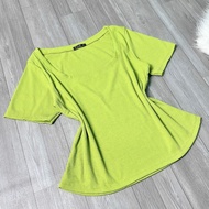 Áo thun bigsize nữ dáng áo baby tee cổ chữ U sành điệu chất thun gân tăm co giãn mạnh G65