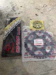 ชุดโซ่สเตอหน้าหลังพร้อมโซ่cb300r ชุดโซ่x-ring