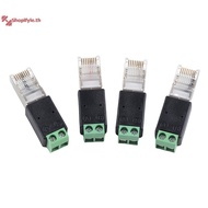 Shopifyle RJ45 to RS485 Converter RJ45 Terminal Adapter RJ45 to RS485 Adapter Crystal Head to Termin