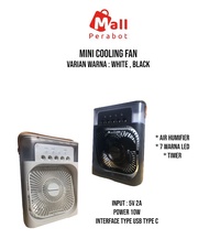 Mall Perabot | Kipas Portable Air Cooler AC Cooling Fan Besar Angin Listrik Humidifikasi Semprotan D