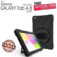 Casing Cover Tablet / Samsung Tab A 8 A8 2019 T295 Hand Holder Hard