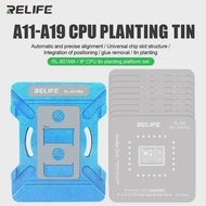 RELIFE RL-601MA A11-A19Pro Universal CPU Reballing Stencil Platform For IP 7-17Pro Max IC Chip Plant