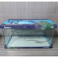 Baru Aquarium Bending Iglass 800 Kandila 127L 80X40X40 Cm 127 Liter