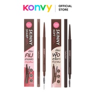 Cathy Doll Skinny Sharp/Soft Brow Pencil 0.06g (8 Colors to Choose)