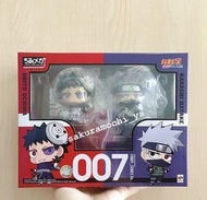 全新絕版現貨 Megahouse 蚊香眼系列 火影忍者 疾風傳 狐忍 宇智波帶土 內輪帶土 旗木卡卡西 卡卡西 忍界大戰 PVC Q版Figure模型盒蛋食玩公仔（代理版）