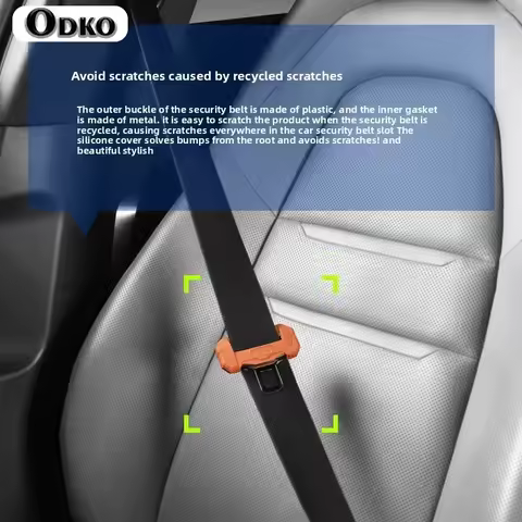 Silicone Safety Belt Plug Cover Protection Case for Toyota Honda CR-V Pilot Camry Asia Dragon Leedin