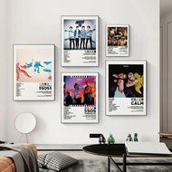 Cetakan Poster Sampul Album Muzik 5SOS Tracklist Seconds Calm Summer HD, Lukisan Kanvas Seni Dinding