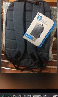全新HP藍灰色15.6英吋「防水拉鍊」超值電腦背包（最後一個）