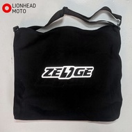 ZEDGE TRAX LARGE HELMET BAG and MOTORCYCLE HELMET BAG STORAGE