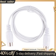 5 Pin MIDI DIN PLUG Extension Cable Male to Male /9.8FT White