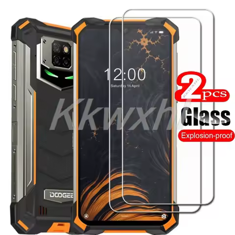 2PCS FOR Doogee S88 Plus 6.3" Tempered Glass Cover ON DoogeeS88Plus S88Plus DoogeeS88 Pro Screen Pro