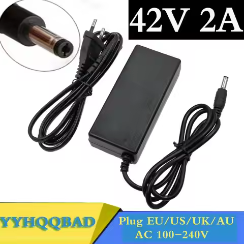 36V 2A Electric Bike battery charger 42V 2A Charger Lithium Li-ion Li-poly Charger For 10Series 36V 
