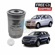 HYUNDAI SORENTO BL, SORENTO XM (D), KIA SANTA FE DIESEL FUEL FILTER (31922-2B900)