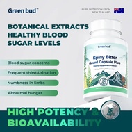 Green Bud 2 Bitter Gourd Herbal Capsules Contain Extracts of Bitter Gourd, Cinnamon, Ginseng, and Mu