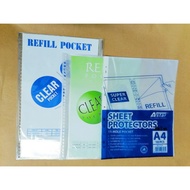 A4 Refillable Sheet Protector